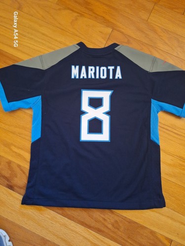 TITANS Jersey #8 'MARIOTA' Childs' Size LARGE (7) BRAND 'NEW', NO TAGS..OBO - Picture 8 of 8