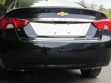 Fit2014-2020 Chevy Impala License Plate Bezel Backdrop Trim Cover Stick-on Fit2014-2020 Chevy Impala License Plate Bezel Backdrop Trim Cover Stick-on