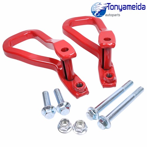 OEM GM Red Recovery Front Tow Hooks 84280203 GMC Sierra 1500 20192021