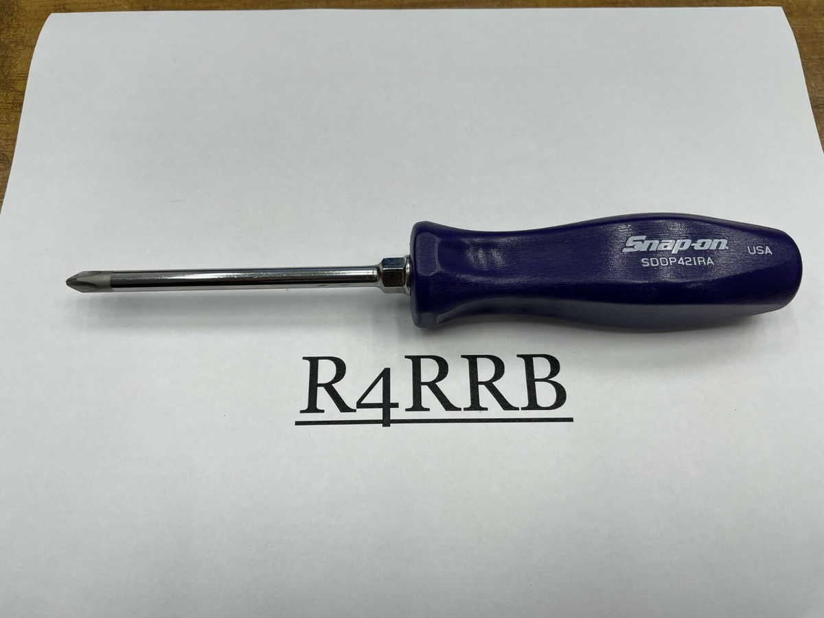 Snap-on Tools NEW DARK PURPLE Hard Handle #2 Phillips Screwdriver