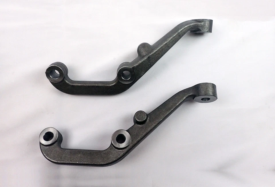 1962-1967 Chevrolet Chevy ii Nova v-8 steering arm pair for disc brakes - Image 3 of 4
