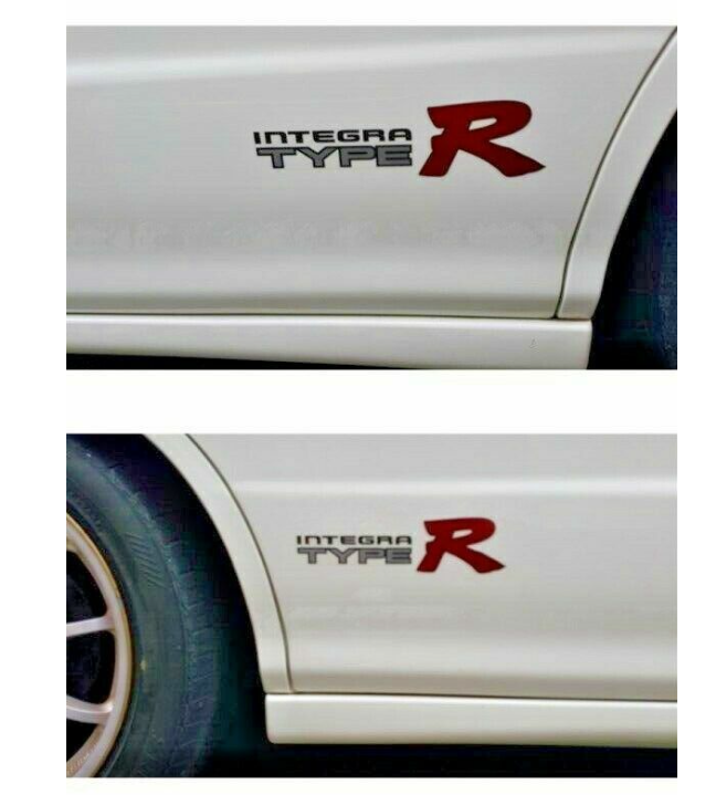 HONDA ACURA GENUINE 94-01 Integra DB8 DC2 TYPE-R Sticker Decal Set