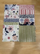 Stampin Up PAPER BLOOMS Designer Series Paper DSP Flowers Floral - 24 6x6 Shts