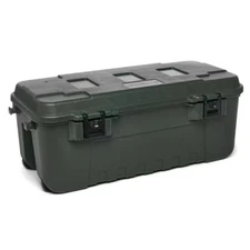 NEW 17 Gal. Olive Drab Storage Box – Rugged, Stackable & Ideal for Organizing!