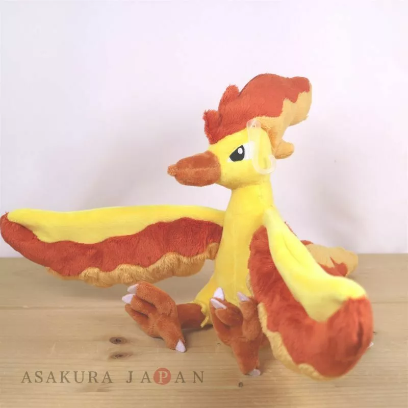 Moltres Plush Pokémon fit, Authentic Japanese Pokémon Plush