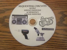 Sequential Circuits Repair Service owner manuals on 1 dvd in pdf format 