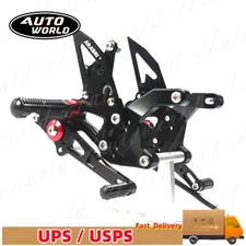 GP Shift Racing Rearset Footrest Peg Pedal For Kawasaki ZR900 Z900 2017-2019 18