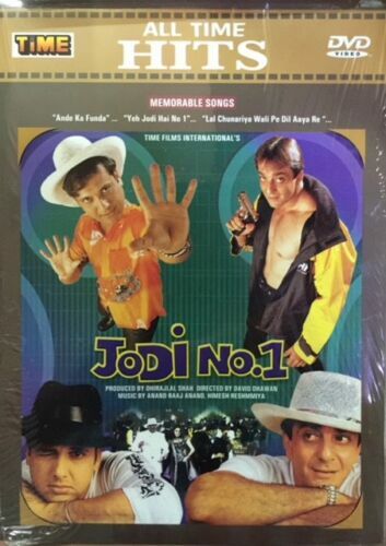 JODI NO 1 - DVD - GOVINDA, SANJAY DUTT - Twinkle Khanna, Monica Bedi - BRAND NEW - Picture 1 of 1