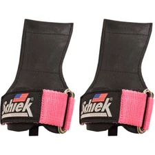 Schiek Sports Model 1900 Ultimate Grip Weight Lifting Straps - Pink