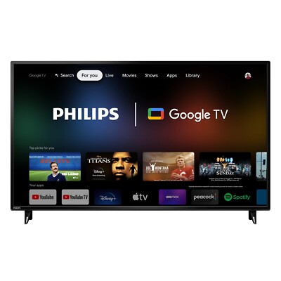 Philips 55 Class 4K Ultra HD (2160p) Google Smart LED TV (55PUL7552/F7)