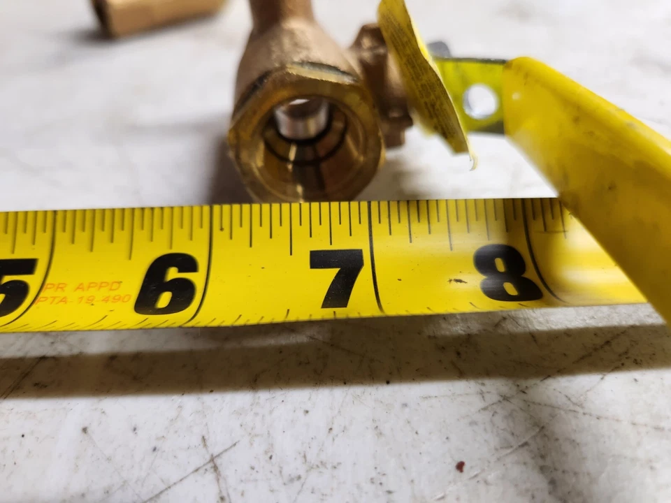 1/2" Apollo Gas Ball Valve Bronze Female NPT Threaded Full Port 50GB301 New - Image 3 of 3