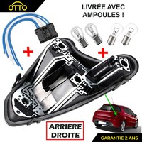 Platte TüR Lampen Hintere Recht FüR Peugeot 308 Phase 1 Limousine