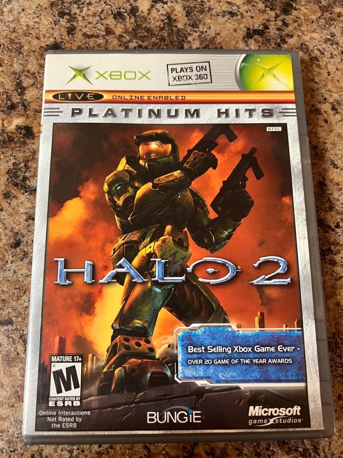 Xbox Halo 2 Live Online Enabled Microsoft Game Studios Video Game