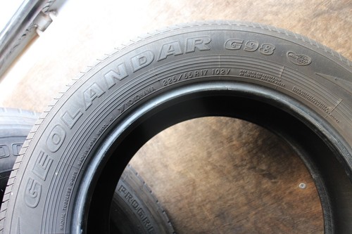 2x Sommerreifen Yokohama Geolandar G98 225/65 R17 102V DOT:2218 (L605;L630 - Bild 11 von 13