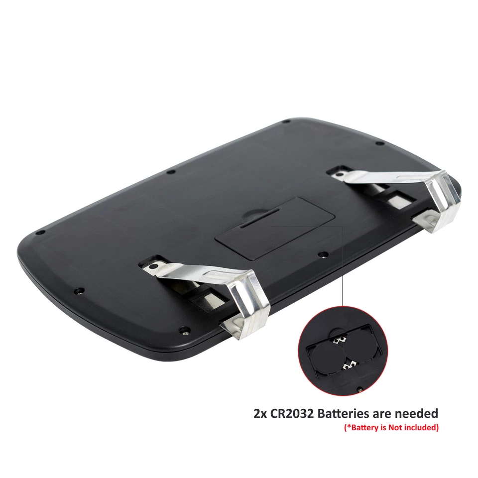 LED LIghted Sunshade Light sun visor vanity mirror clip-on universal Make up car Foto 4 de 4