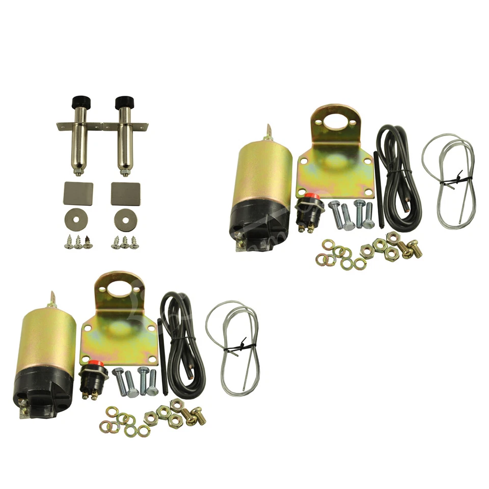 KIT DE MANIJA DE PUERTA AFEITADA SUPER DUTY 82 LB PUERTA UNIVERSAL POPPERS COCHE CAMIÓN Foto 3 de 4