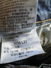 LEVIS 505 vintage 1970 s size 36x32 super condition.