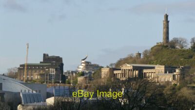 Foto 6x4 Blick Richtung Calton Hill und das Royal High School Gebäude Edi c2022