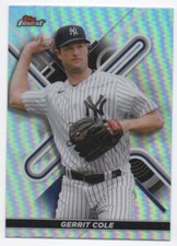 Gerrit Cole 2022 Topps Finest Refractor #75