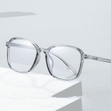 Square Myopia Nearsighted Glasses For Men Women Oversize Ultralight Glasses New