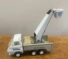 VTG 1970s Tonka Mini Bell System Lineman Bucket Truck, Pressed Steel #55010