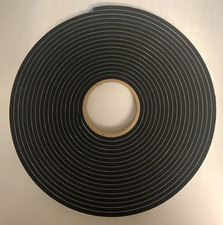 JVCC SF-VFMD Single-Sided PVC Foam Tape: 1/4 in. thickness x 1 in. x 11.7 yds.