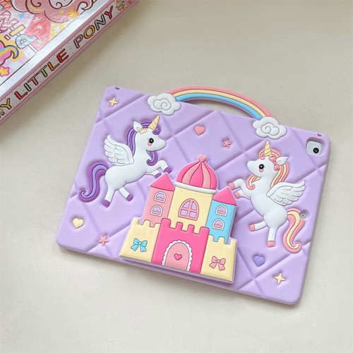 For Apple iPad Pro 11 inch M4 Air 11 inch M2 2024 Shockproof Silicone Kid Case - Picture 12 of 74