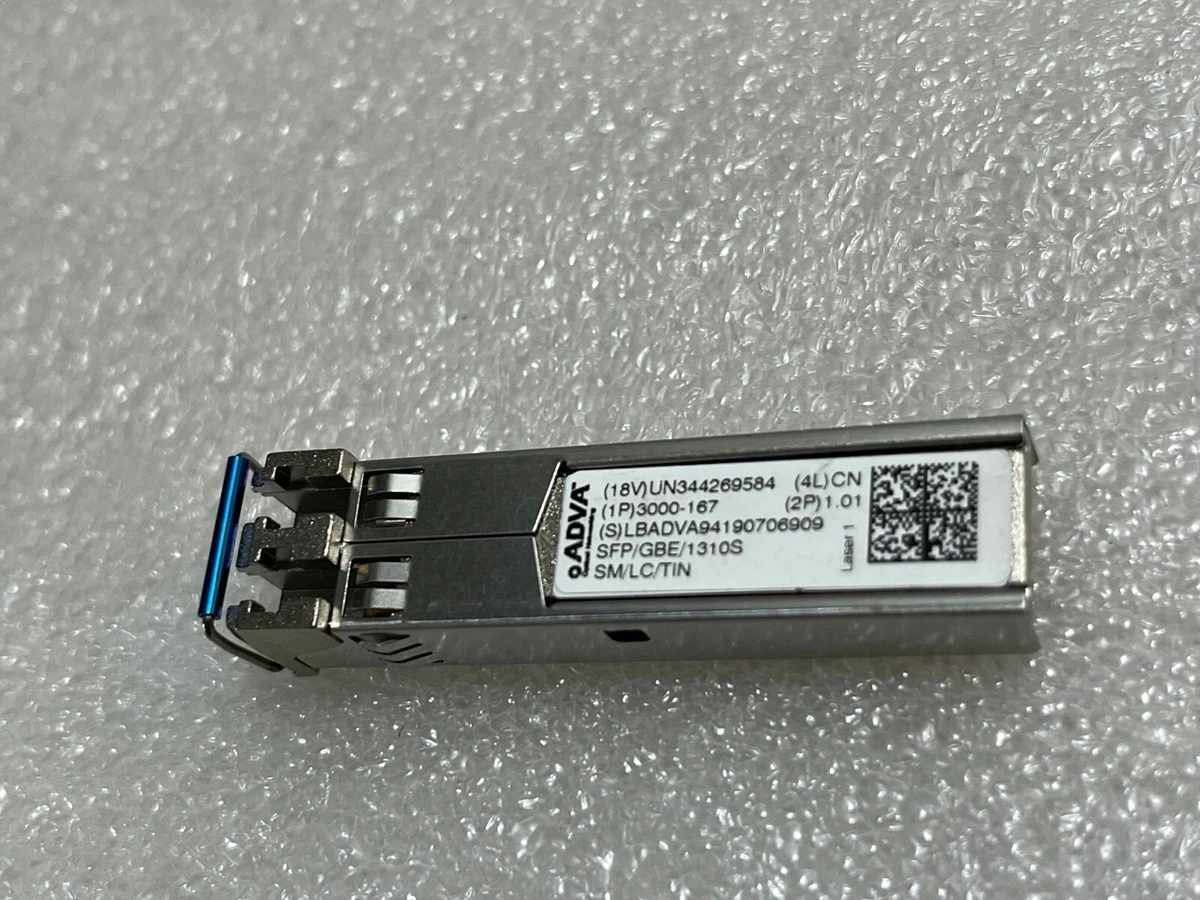 ORIGINAL ADVA 3000-167 SFP/GBE/1310S SM/LC/TIN UN344269584 | eBay