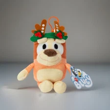 🔥Bingo Christmas Plush Keychain 2024 BNWT🔥