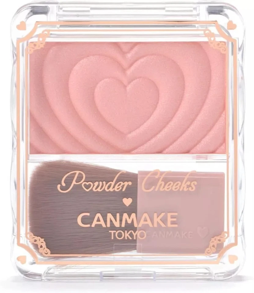 4 colors set CANMAKE powder cheeks P01 P02 P03 P04 from JAPAN limited TOKYO - Image 4 of 4