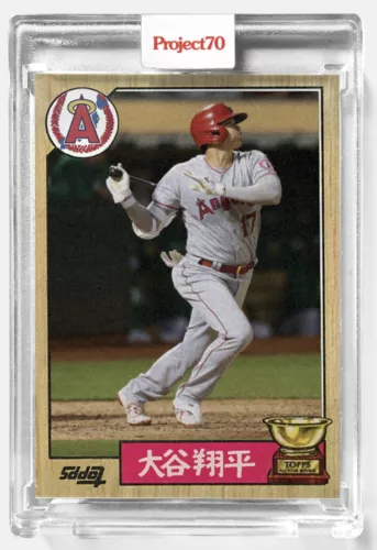 Topps Project70 Card 650 - Shohei Ohtani by Bobby Hundreds