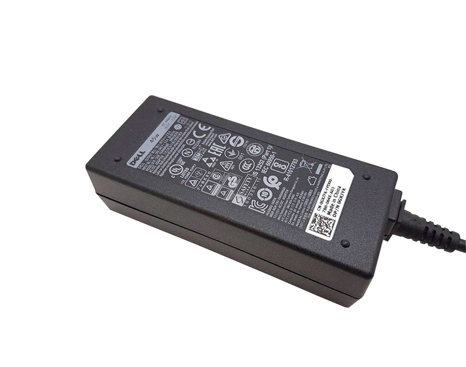 Original Dell 0CDF57 Laptop Charger Adapter 19.5V 2.31A 4.5mm x 3.0mm
