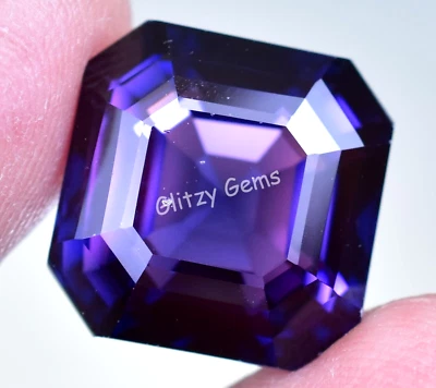 Natürlicher Boysenbeere Saphir 25,05 Ct Smaragd Zertifizierter Lose Edelstein - Bild 1 von 4