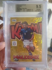 2024 Panini Donruss Fifa Kaboom Paolo Maldini Gold BGS 9.5 True Gem Plus