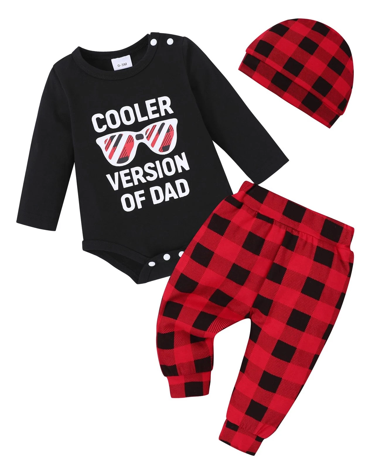 Infant Baby Boy Clothes 12 18 Months Newborn Boy Outfits 3PCS Letter Print/So...