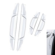 4 PCS Car Door Edge Guard, Door Side Edge Protector, Self-Adhesive Anti