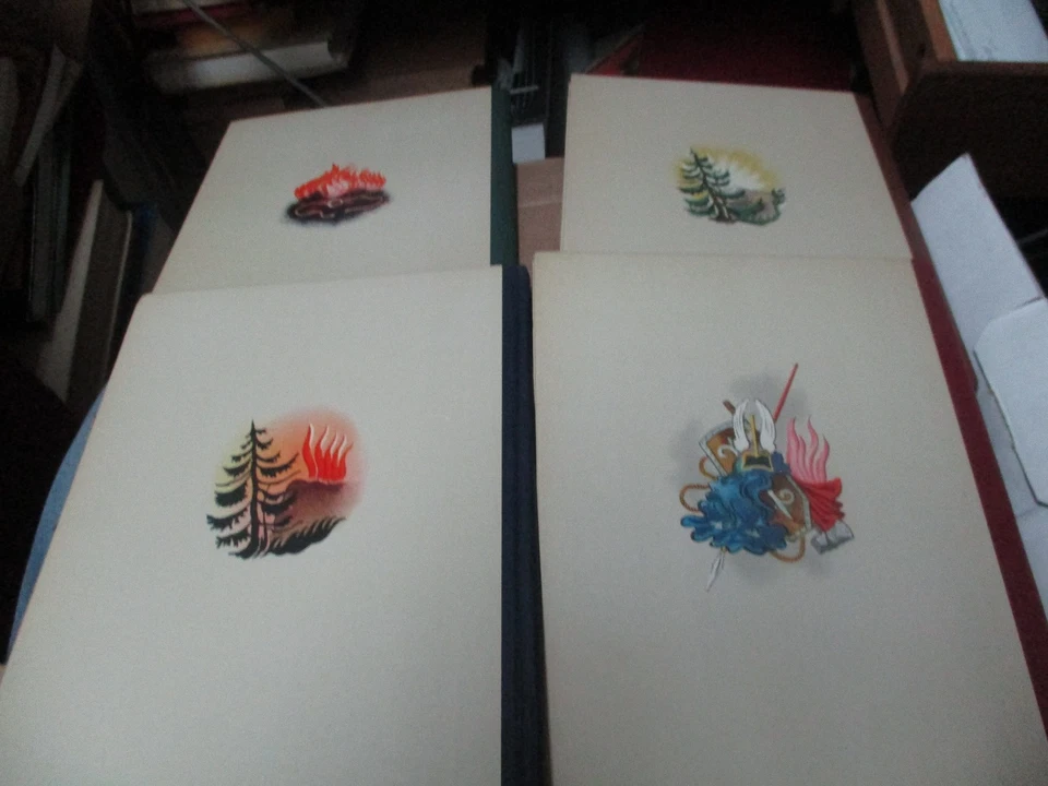 The Four Books of Wagner's Ring, 1939, 4 hardbacks VG+, unmarked - Image 2 of 3