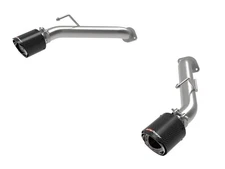 aFe Takeda 2.5" Axle-Back Exhaust for 23-25 Nissan Z 3.0TT - Carbon Fiber Tip