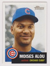 2002 Topps Heritage Moises Alou #266 Chicago Cubs NM or Better