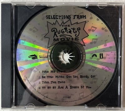 Selections From The Rugrats Movie 4-Song Sampler Open CD 1998 Interscope Records