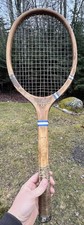 Antique ca1920 Narragansett Machine Co. Live-Wood Tennis Racquet Algonquin Model