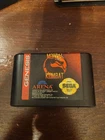 Mortal Kombat Sega Genesis Classic Fighting Game Cartridge Untested