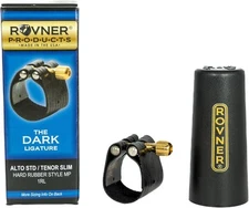 Rovner Dark Ligature for Woodwinds Brass and Woodwind Instruments Gold Finish
