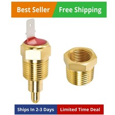 Fan Thermostat Temperature Switch, 185'F to 175'F Engine Cooling Fan Switch with