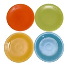 Fiestaware HLC Plates Bread Appetizer Dessert 6 1/4" Mixed Colors Lot of 4