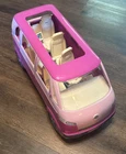BARBIE VOLKSWAGEN MICRO BUS pink van vintage VW Mattel 2002- read (As is)