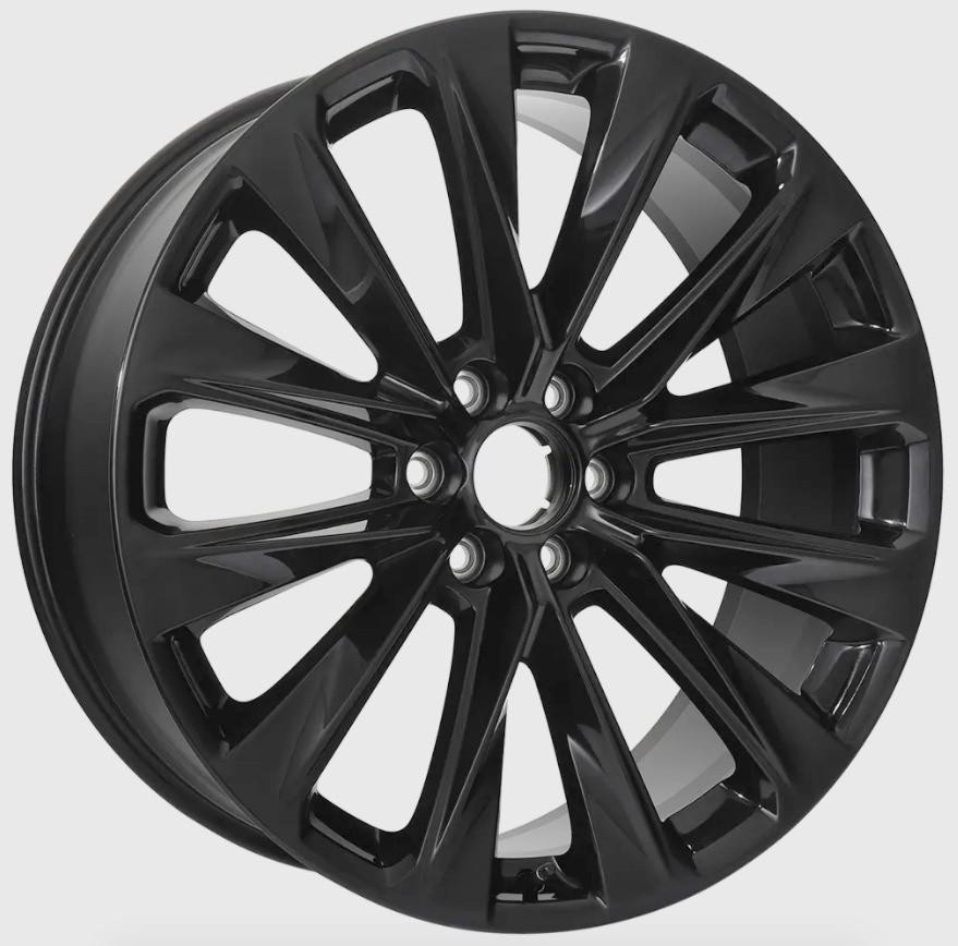 【中古】 エソテリック・プラクティス NEW Black 24 inch Wheel Cadillac Escalade V ONYX Edit OEM Factory