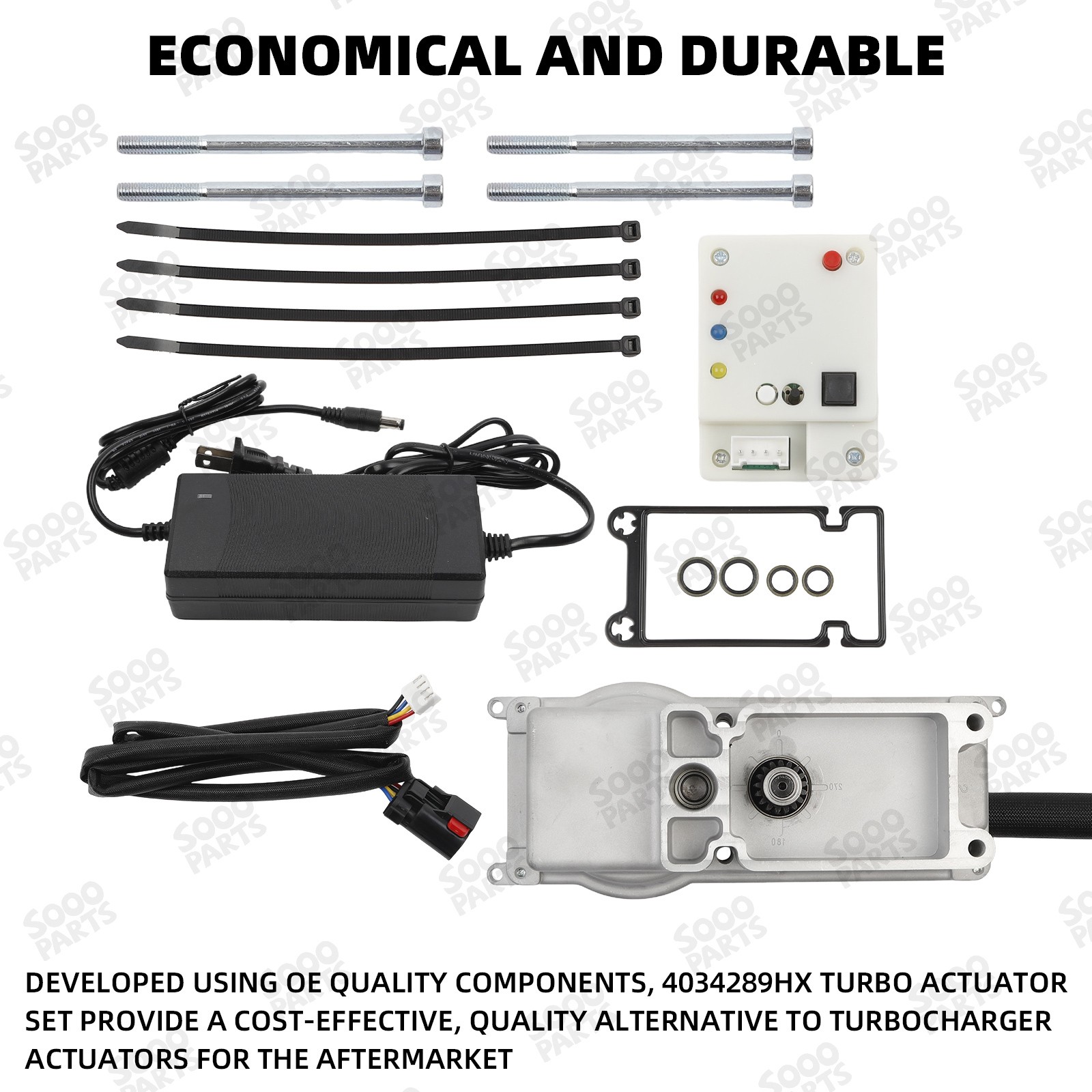 4034289 2835940 Turbo Electric Actuator + Calibrator For Cummins ISX Turbo