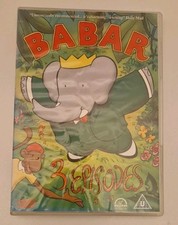 Babar DVD. 3 episode disk includes A Charmed Life, Boys will be Boys