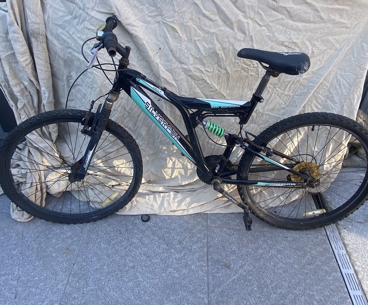 Dual Suspension Mountain Bike Silver Fox Bike Price USED 2002